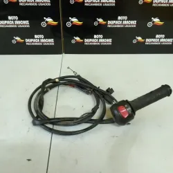 CAÑA DE GAS CON CABLES...